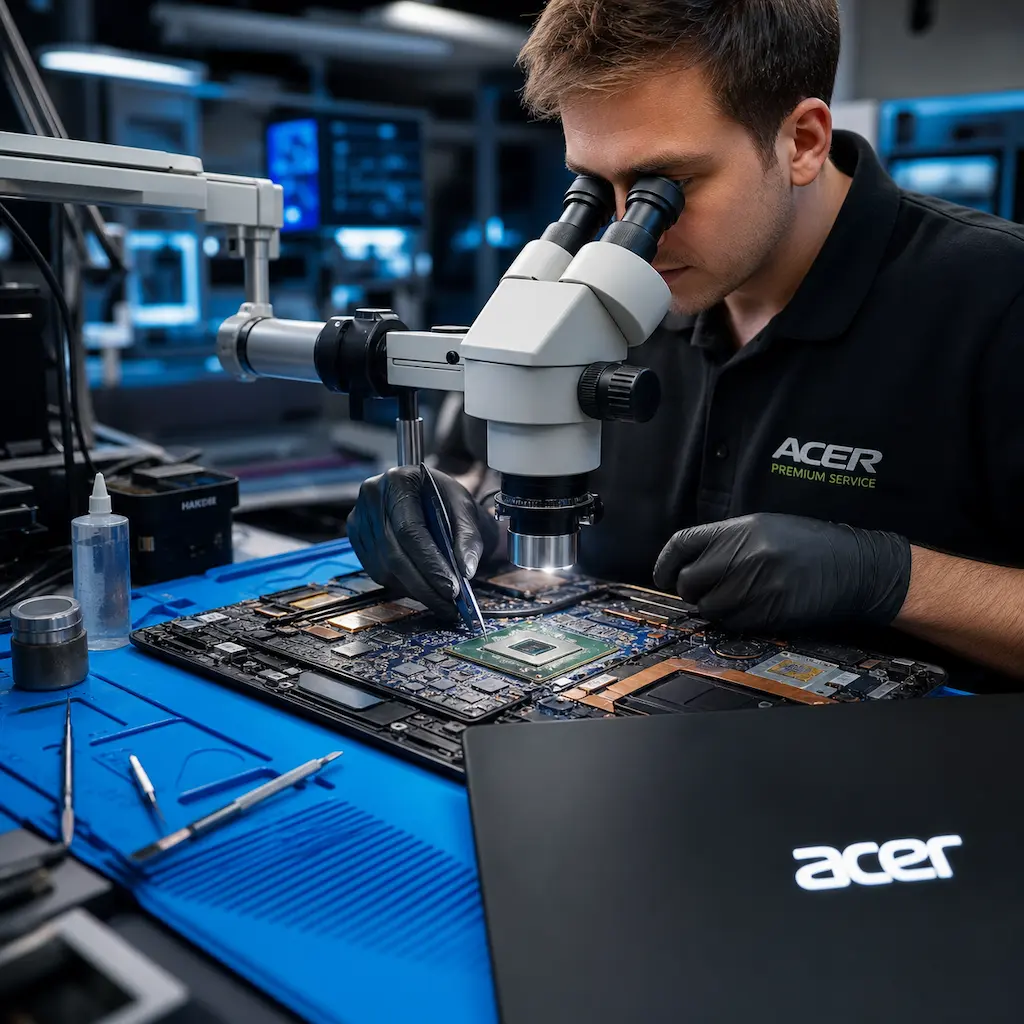 Замена видеокарты ноутбука Acer в Звенигороде