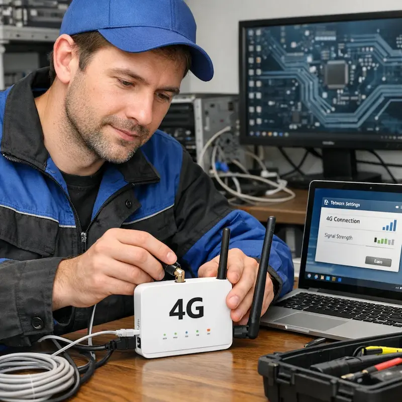 Настройка 4G модема в Звенигороде