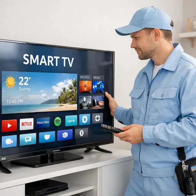 Настройка Smart TV в Звенигороде