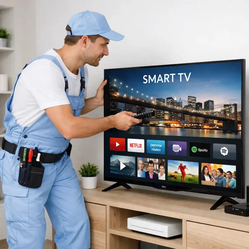 Как вызвать мастера для настройки Smart TV в Звенигороде
