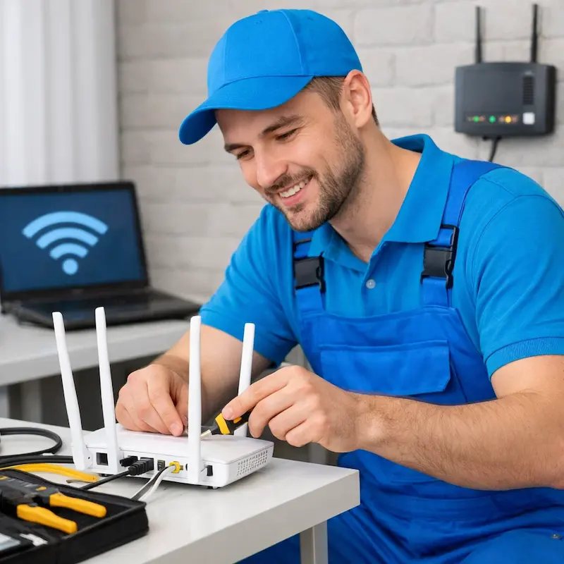 Настройка Wi - Fi в Звенигороде