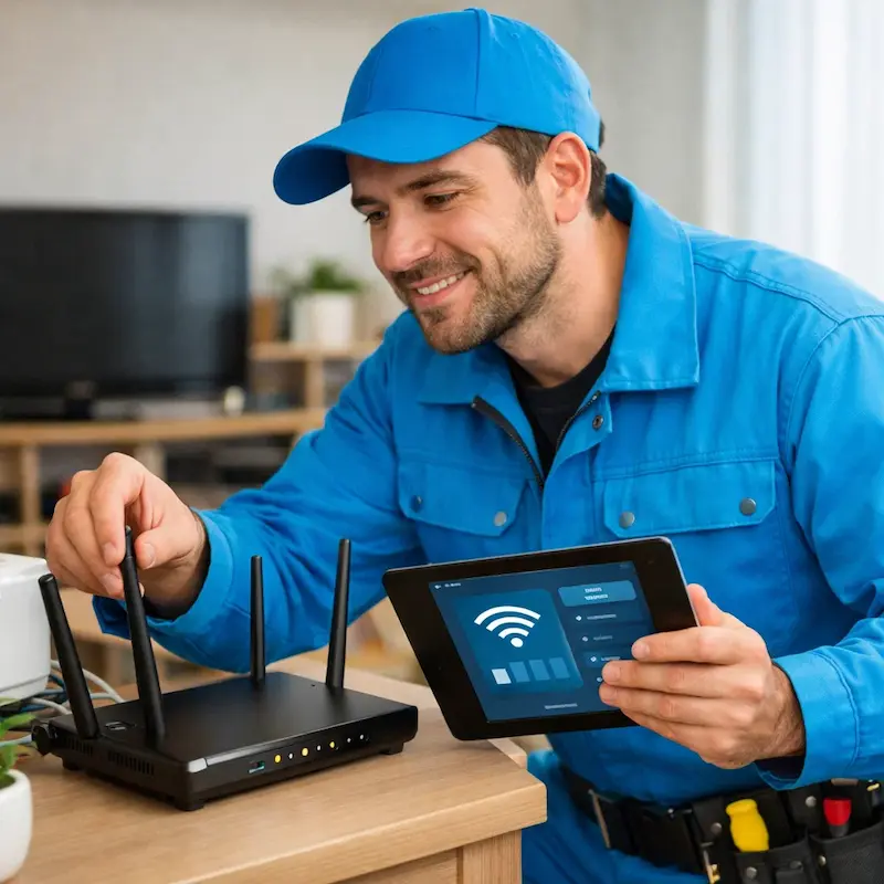 Настройка Wi-Fi для квартиры, дома и офиса в Звенигороде