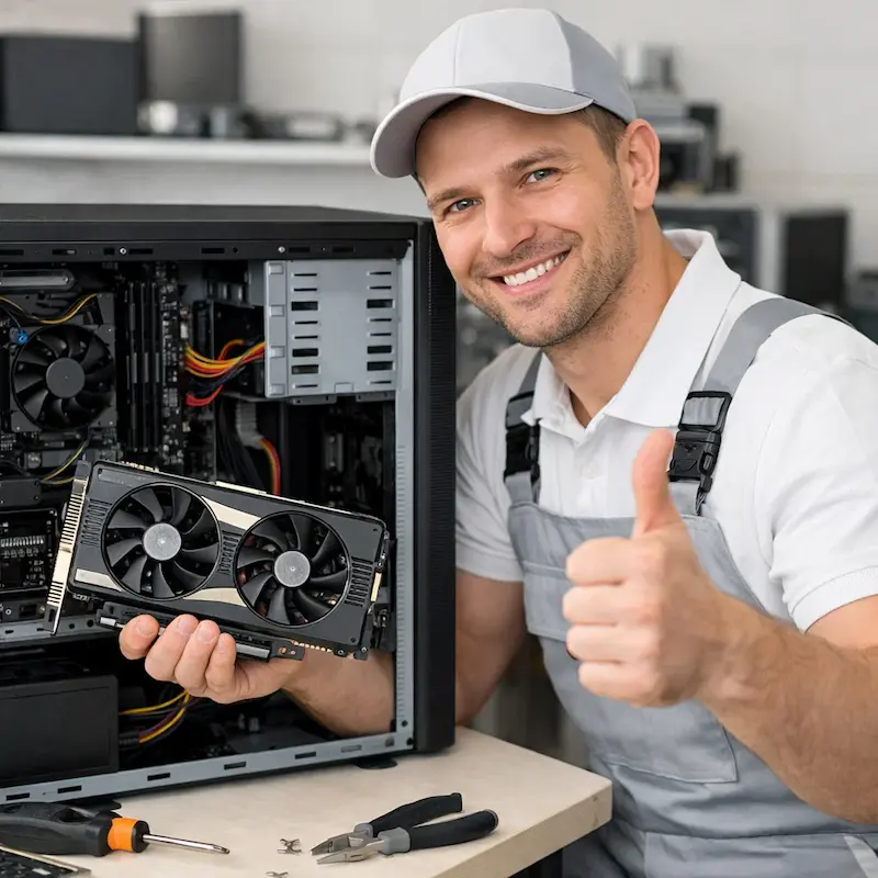Замена видеокарты ПК в Звенигороде