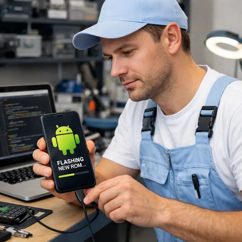 Прошивка Android в Звенигороде