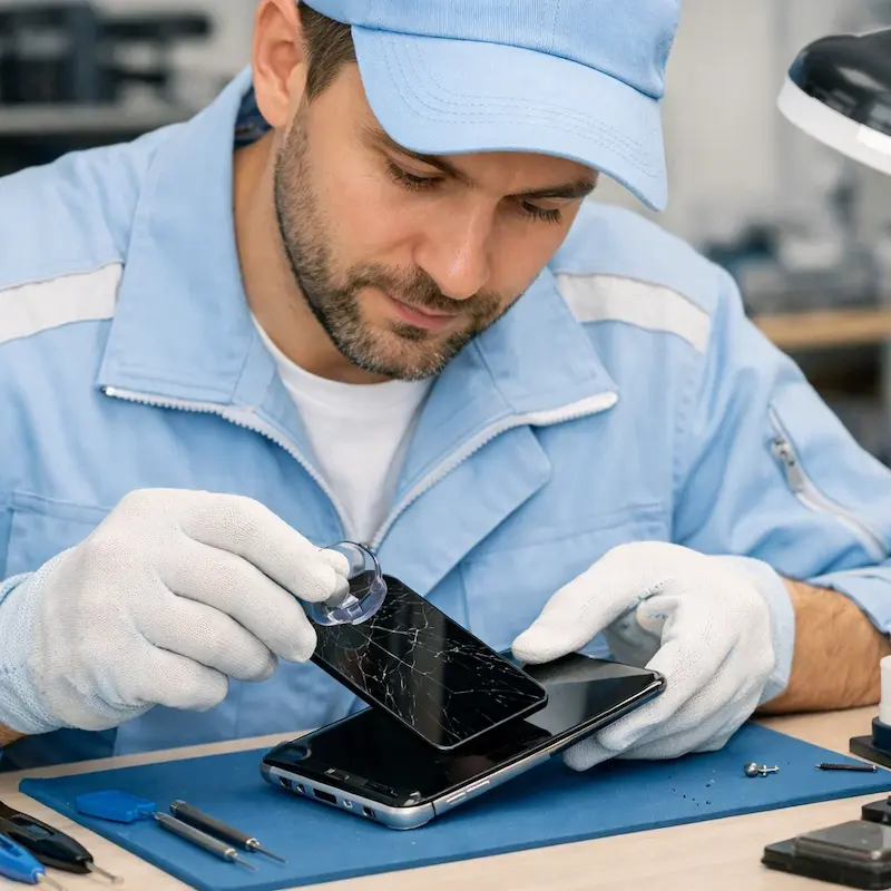 Заменить сенсорное стекло на смартфоне в Звенигороде