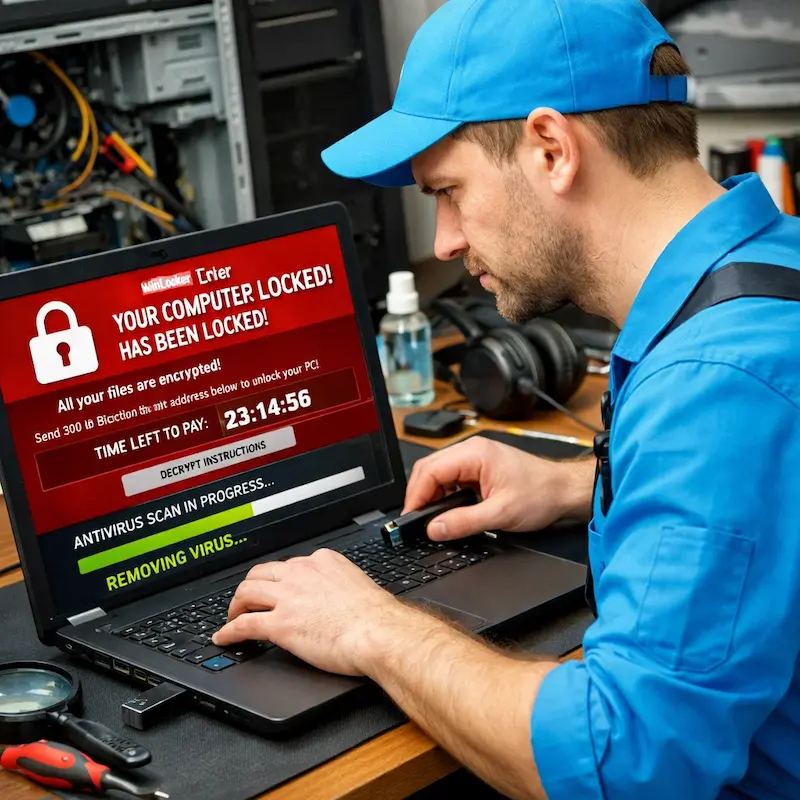 Удалить винлокер в Звенигороде